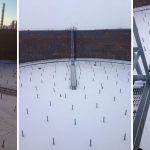 Rolling Ladder Carbon Steel External Floating Deck