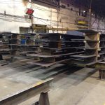 Shop Fabrication of Pontoon Components