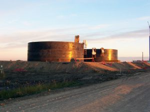 API 650 Column Supported Cone Roof Tanks with Floating Decks