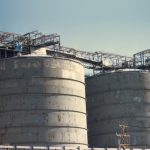 124' x 127' High, Alumina Silos for a Metals & Mining Facility