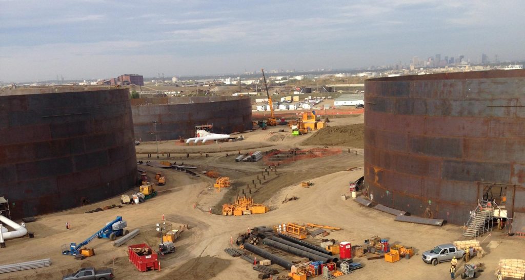 Large Tank Project large diameter API 650 Open Top External Floating Roof