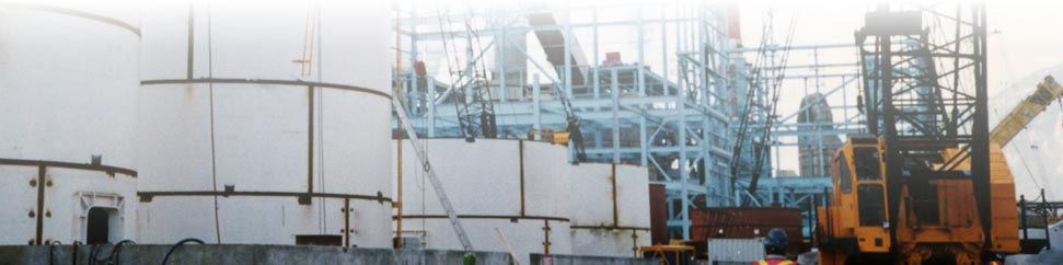 Initial Construction of 3 Bleach Towers