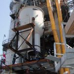 Replacing the Bottom of the Reactor Stripper