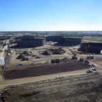 Aerial Large Tank Project large diameter API 650 Open Top External Floating Roof