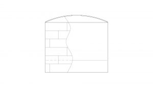 Self-Supporting Umbrella Roof IFR Aluminum Exteranlly Stiffened