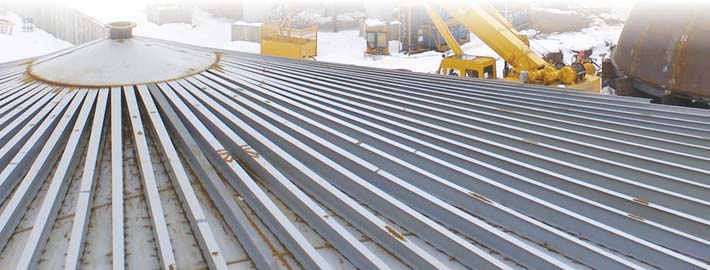 Self Supporting Stiffened Cone Roof Tank