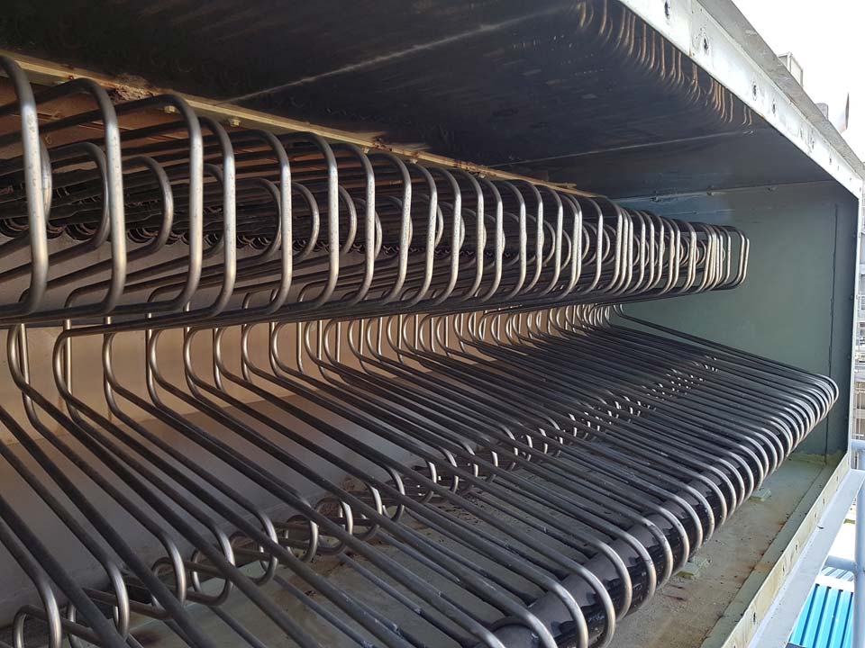 TIW Installation of HRSG Chrome Tubing found within various oem heat recovery steam generators