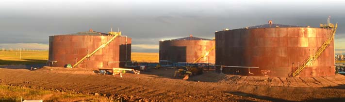 Column Structurally Supported Cone Roof Tanks